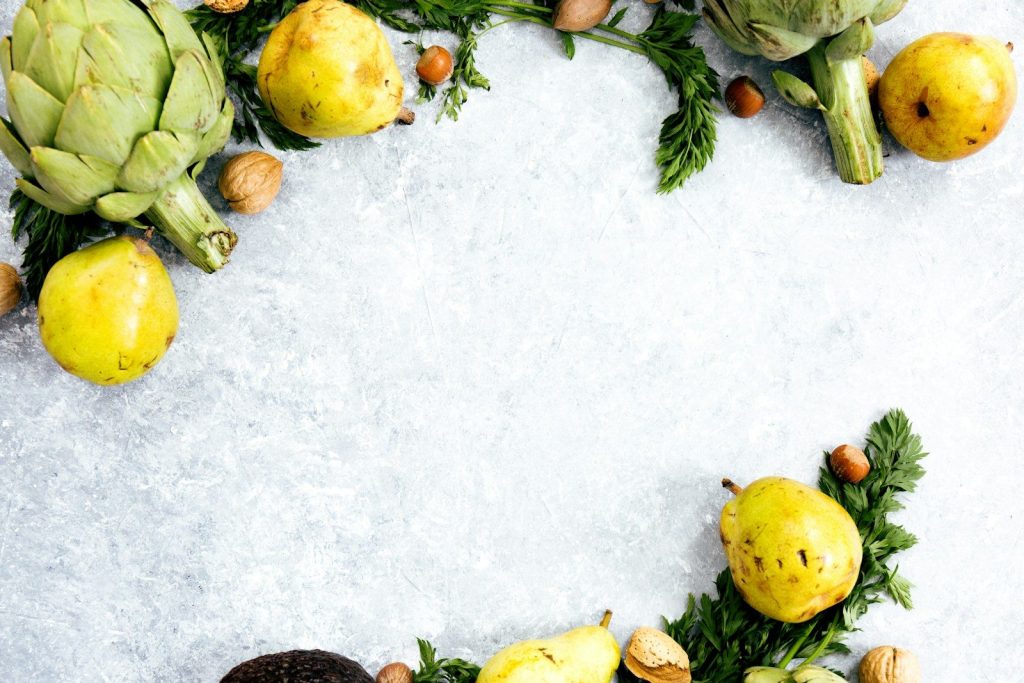 yellow fruits on ice