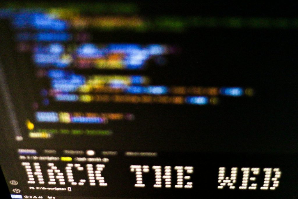 A computer screen with the words back the web on it
