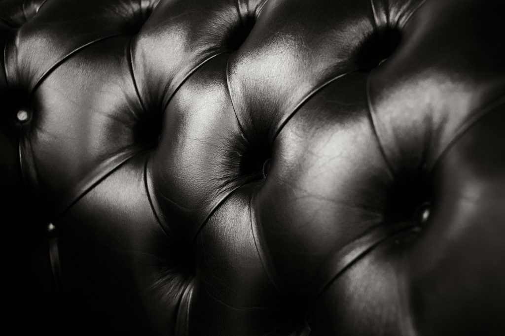 black and white abstract painting